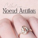 Nœud antillais argent