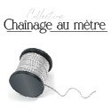 Chaine au metre argent