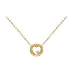 COLLIER 42CM POR COEUR OZ