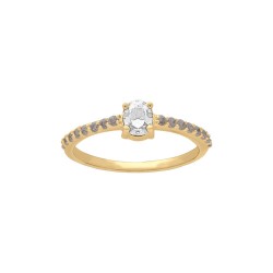 BAGUE P.OR OZ BLANC