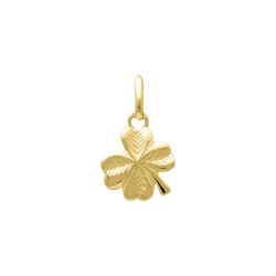 PENDENTIF P.OR TREFLE 4 FEUILLES