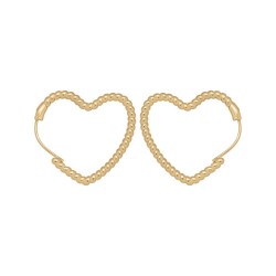 BO P.OR CREOLES COEUR BOULES 20MM