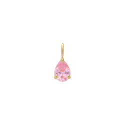 PENDENTIF P.OR GOUTTE OZ ROSE