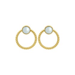 BO P.OR CAB NACRE ET CERCLE BOULES