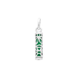 PENDENTIFS ARGT JADE TIKI SAGESSE 13MM