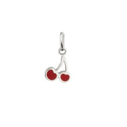 PENDENTIF AGT CERISE