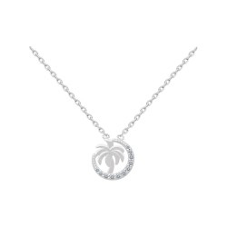 COLLIER 42CM AGT PALMIER OZ