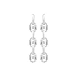 BOUCLE D OREILLE ARGENT 925
