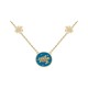COLLIER 42CM PL OR TORTUE EMAILLE