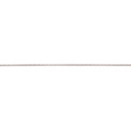 40 cm - maille paloma - chaîne argent