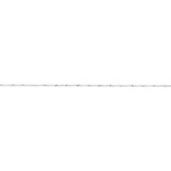 45 cm - maille serpentine - chaîne argent