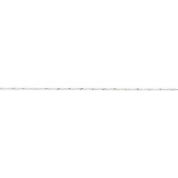 40 cm - maille serpentine - chaîne argent