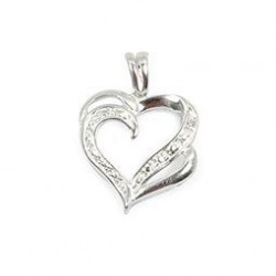 PENDENTIFS ARGT OZ COEUR