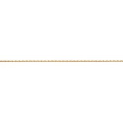 40 cm - maille vénitienne - chaîne plaqué or