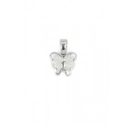 PENDENTIFS ARGENT VERNI PAPILLON