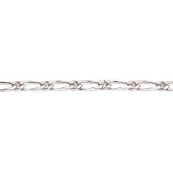 BRACELETS Argent SUPER CHEVAL ALTERNEE 1 1 22CM