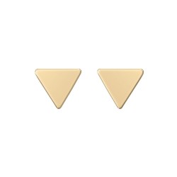 BO PLAQUE OR TRIANGLES LISSES