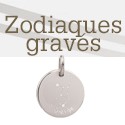 zodiaques gravé en creux