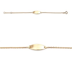 IDENTITE POR ENFANT 14CM M.FORCAT ET PLAQUE OVALE
