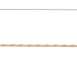 CHAINES PL.OR .MAILLE EPI 45cm