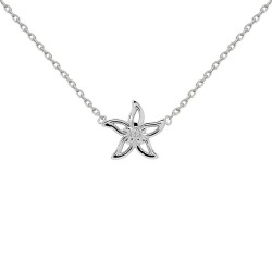 COLLIER 42CM - Argent traité - CARAMBOLE ORNE DE OZ