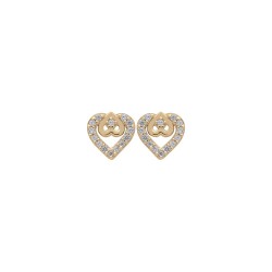 BO PUCE PL OR DOUBLE COEUR DE OZ