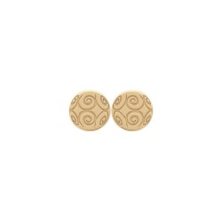 BO PUCE PL OR MOTIF SPIRALES