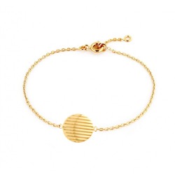 BRACELET 18CM PL OR FANTAISIE