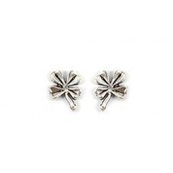 DST-Boucles d'oreilles OP argent .