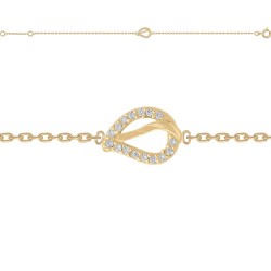 BRACELET 18CM POR FLAMME OZ