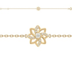 BRACELET 18CM POR FLEUR OZ