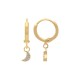 PETITE CREOLES P.OR PENDANT LUNES OZ