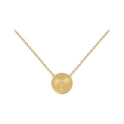 COLLIER 42CM POR PALMIERS GRAVES