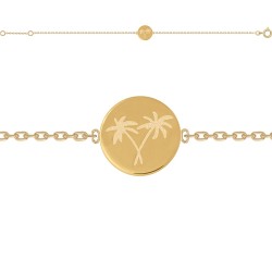 BRACELET 18CM POR PALMIERS GRAVES