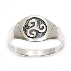 Bague argent - ethnique