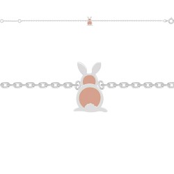 DST_BRAS 18 CM ARGT LAPIN EMAIL ROSE PLACE