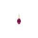 PENDENTIF P.OR OVALE OZ RUBIS