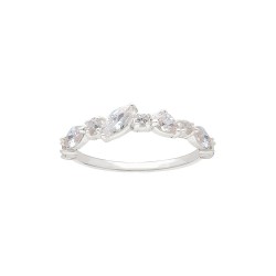 BAGUE AGT MULTI CZ BLANCS
