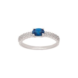 BAGUE AGT OZ BLEU SAPHIR