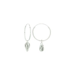 BOUCLE D OREILLE ARGENT 925