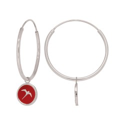 BOUCLE D OREILLE ARGENT 925