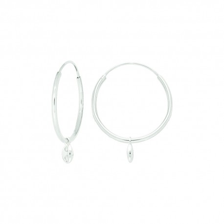 BOUCLE D OREILLE ARGENT 925