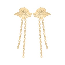 BO PENDANTE POR FLEUR HIBISCUS