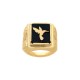 BAGUE P.OR CHEVALIERE COLIBRI