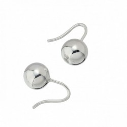 BOUCLE D OREILLE FANTAISIE, FINITION ARGENTEE