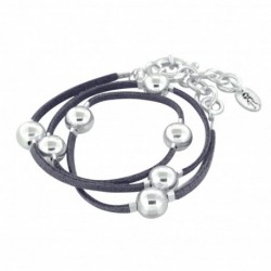 BRACELET FANTAISIE, FINITION ARGENTEE