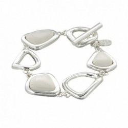 BRACELET FANTAISIE, FINITION ARGENTEE