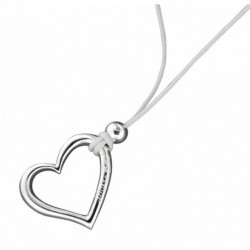 COLLIER FANTAISIE, FINITION ARGENTEE
