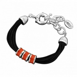 BRACELET FANTAISIE, FINITION ARGENTEE