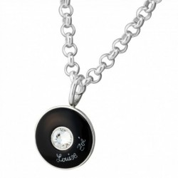 COLLIER FANTAISIE, FINITION ARGENTEE